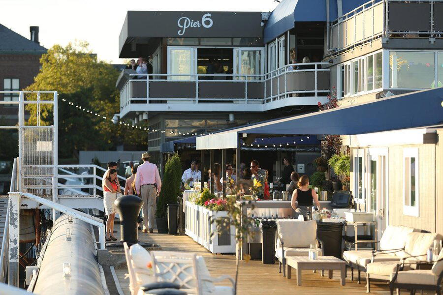 Pier 6 bar in Boston, United States