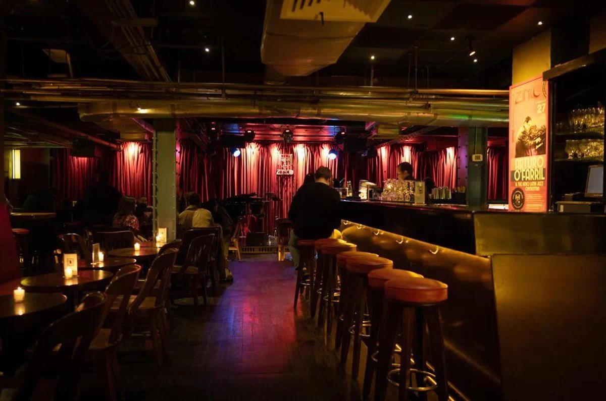 Zinco Jazz Club bar in Mexico City, Mexico