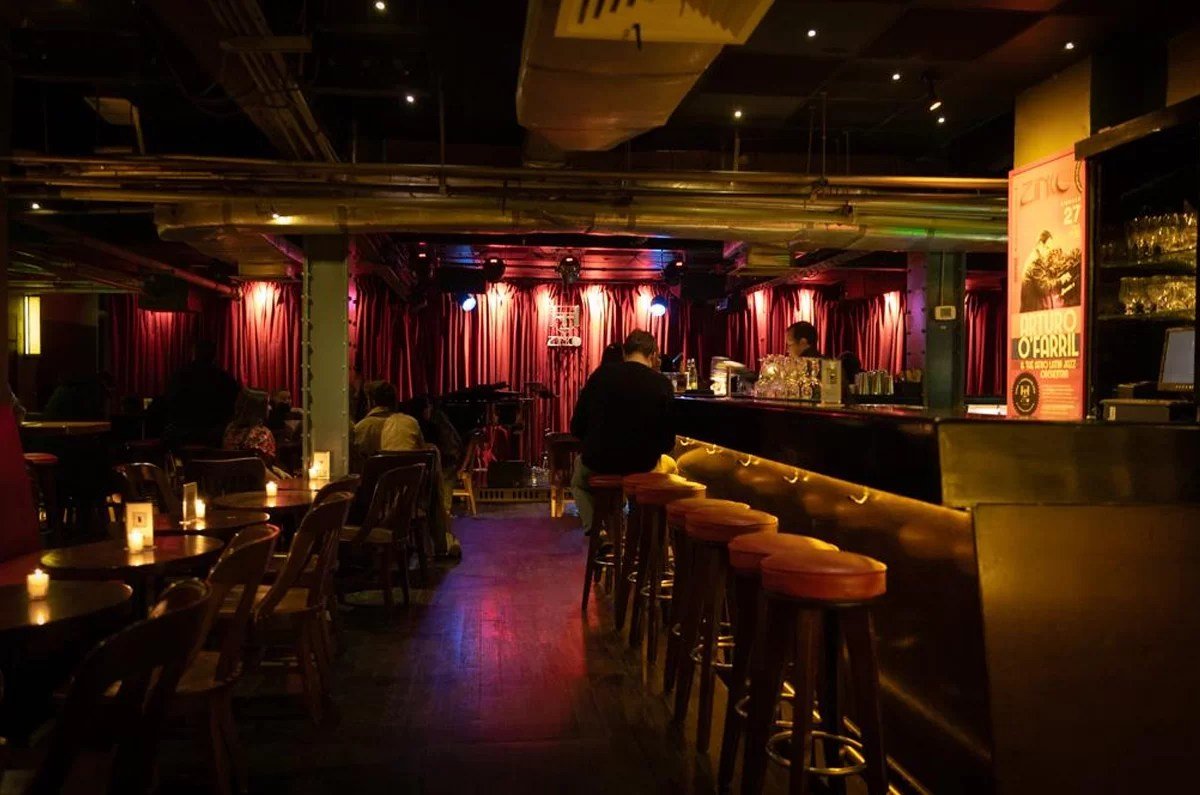 Zinco Jazz Club bar in Mexico City, Mexico