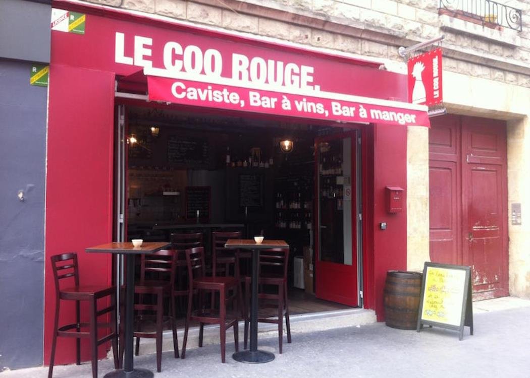 Le Coq Rouge bar in Reims, France
