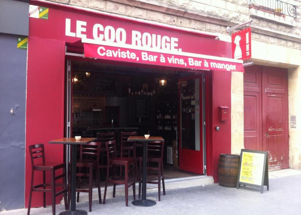 Le Coq Rouge bar in Reims