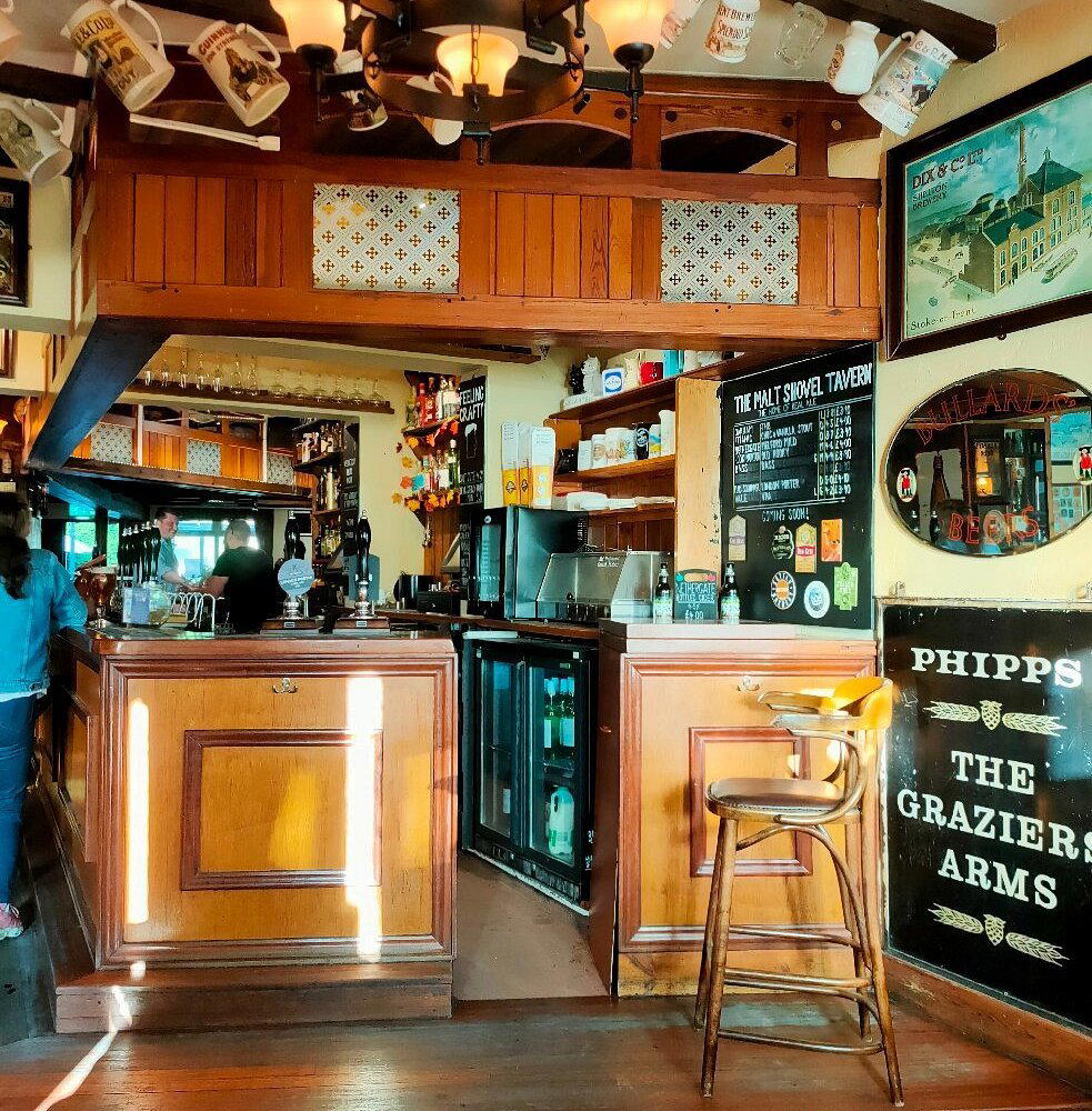 Malt Shovel Tavern bar in Northampton, United Kingdom