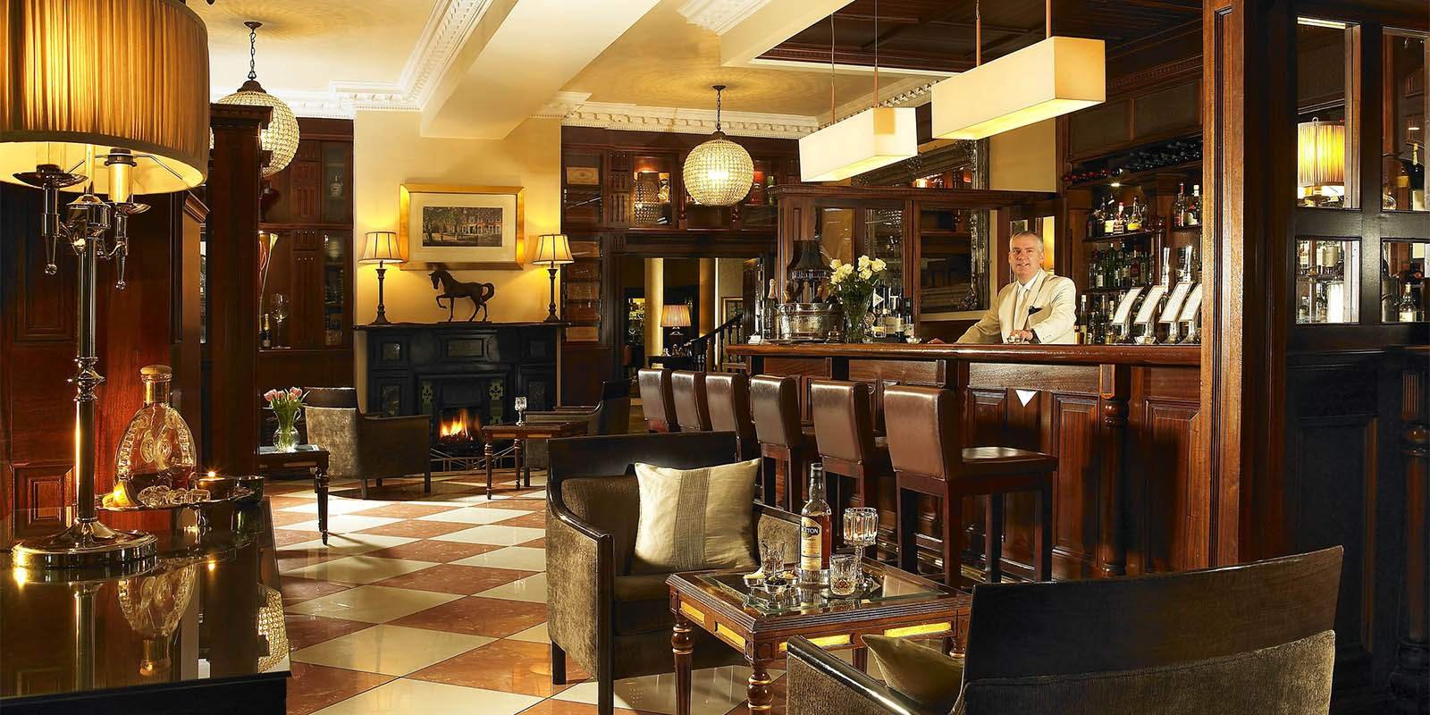 Hayfield Manor Hotel bar in Cork, Ireland