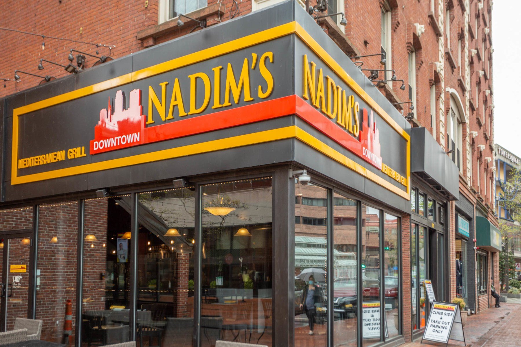 Nadim's Downtown Mediterranean Grill bar in Springfield