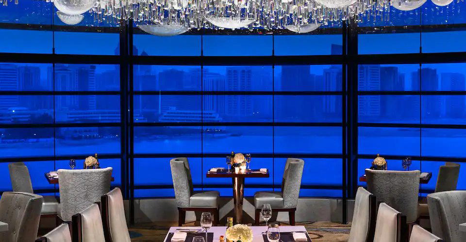 Aqua bar in Abu Dhabi