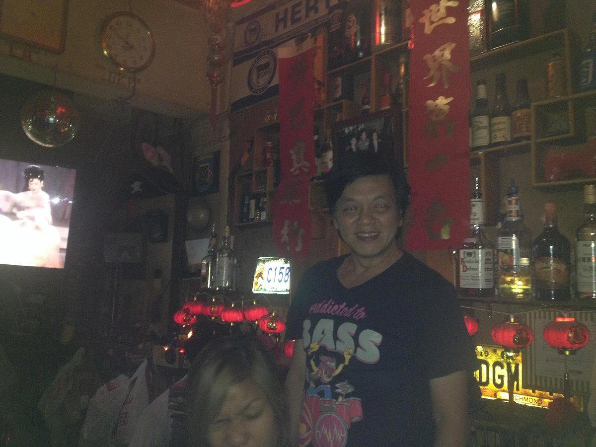 Wong's Place bar in Bangkok, Thailand
