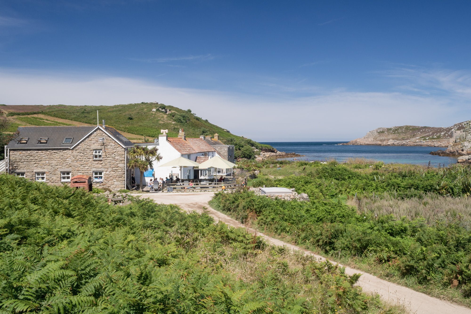 Harbour View and Fraggle Rock Bar bar in Bryher, United Kingdom
