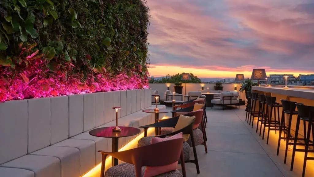 art'otel Zagreb Rooftop Bar, Zagreb, Croatia