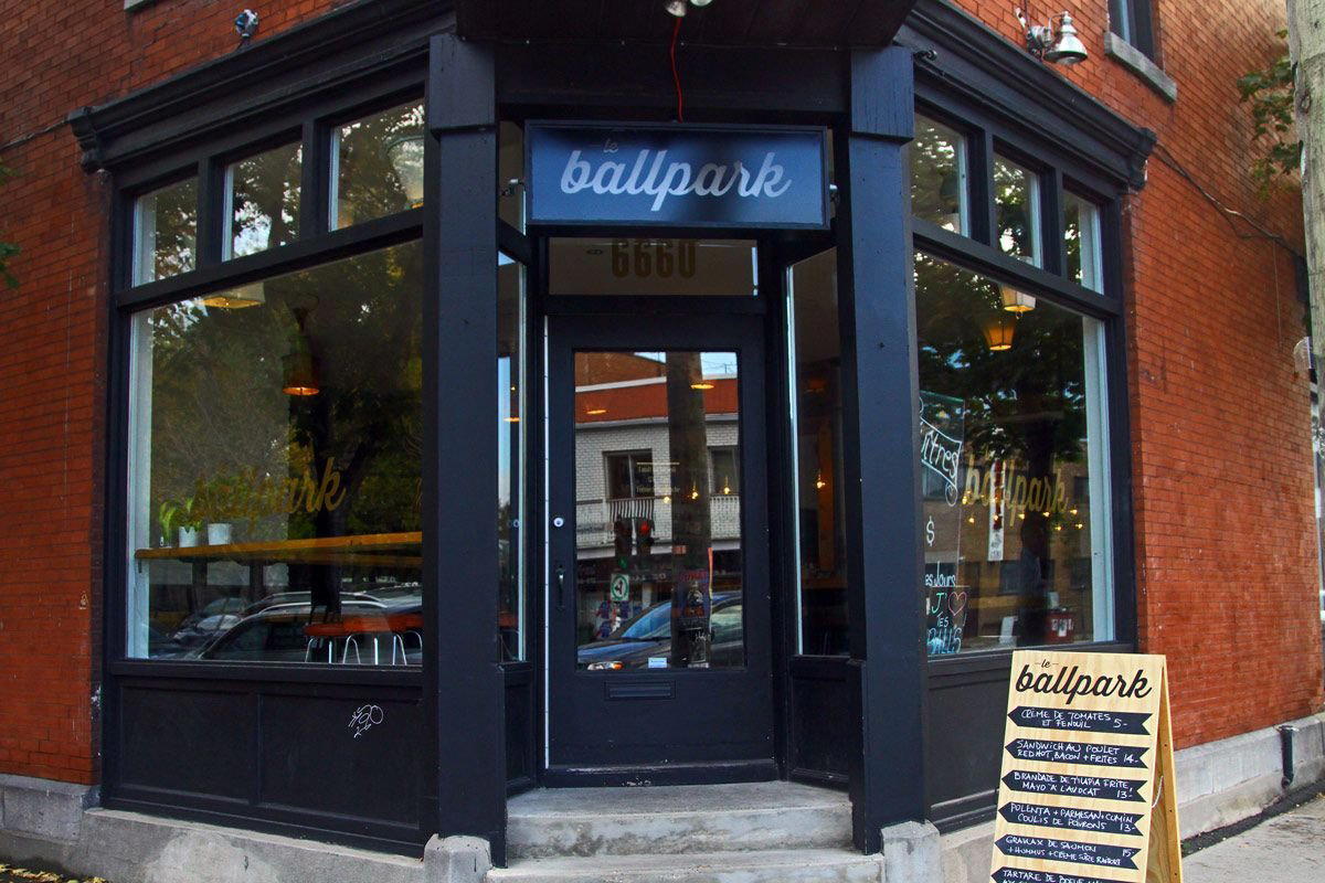 Le Ballpark bar in Montréal, Canada