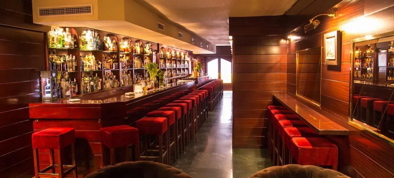 Tandem bar in Barcelona, Spain