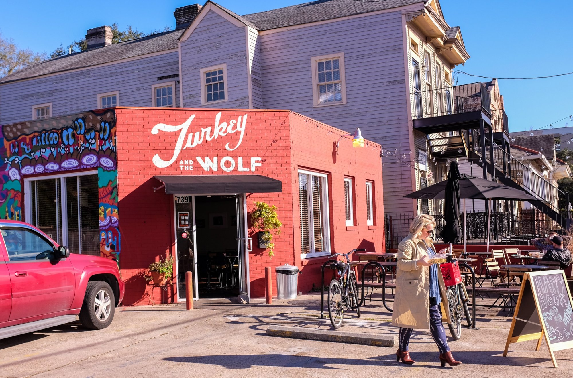 Turkey and the Wolf bar in New Orleans, United States