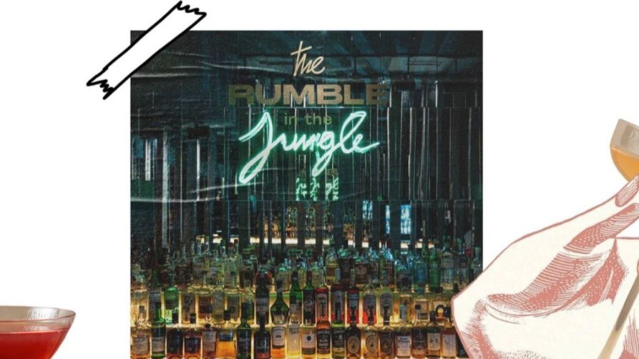 Rumble in the Jungle bar in Athens, Greece