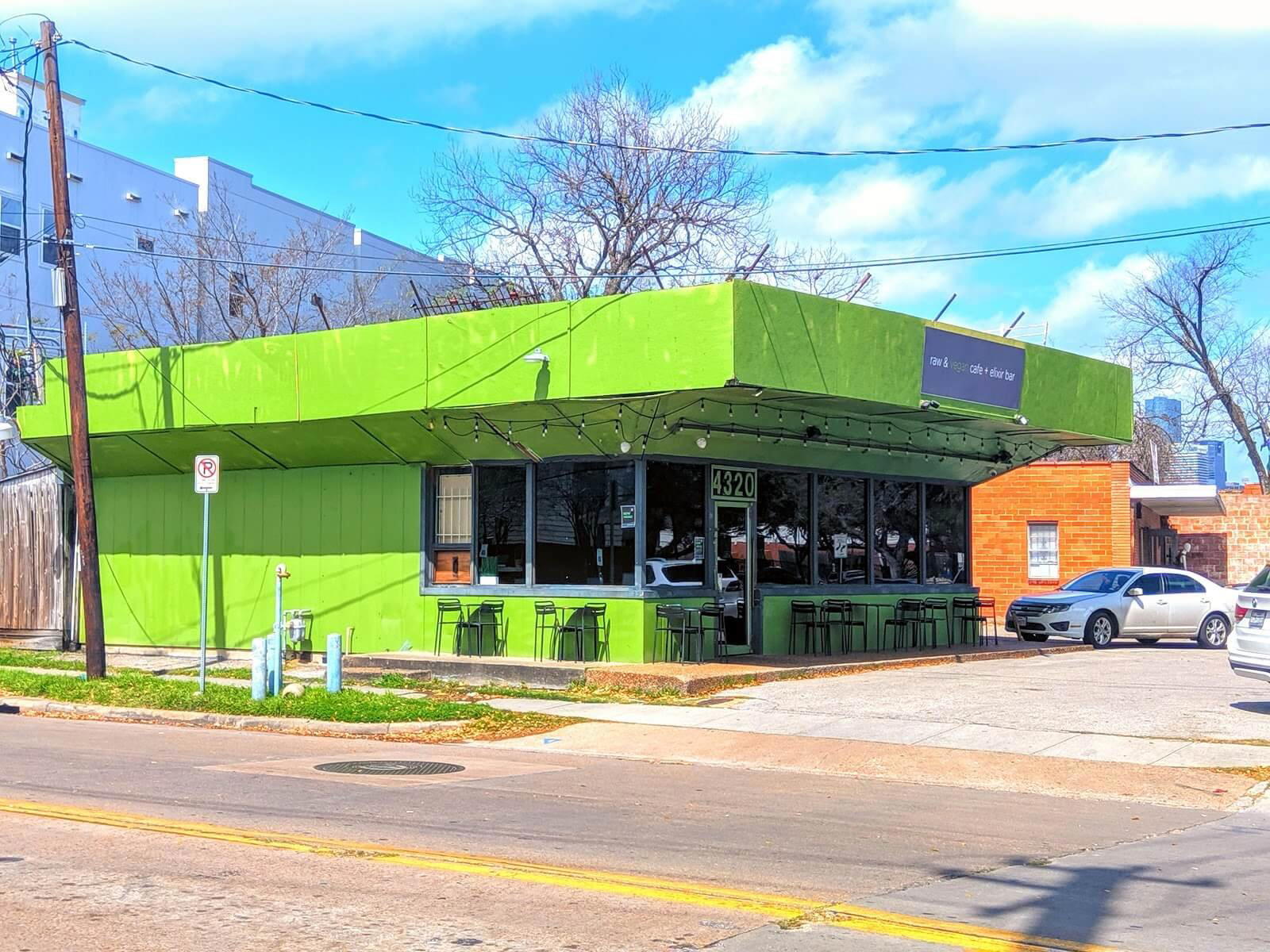 green seed bar in Houston, United States