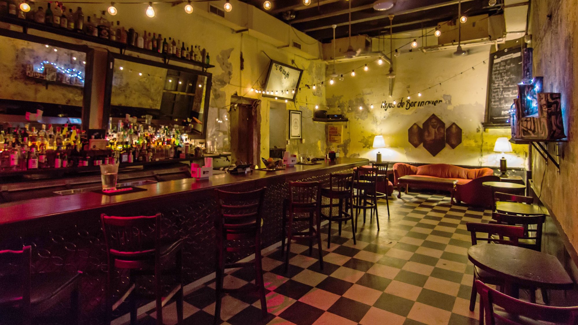 Chillums Gallery bar in San Juan, Puerto Rico