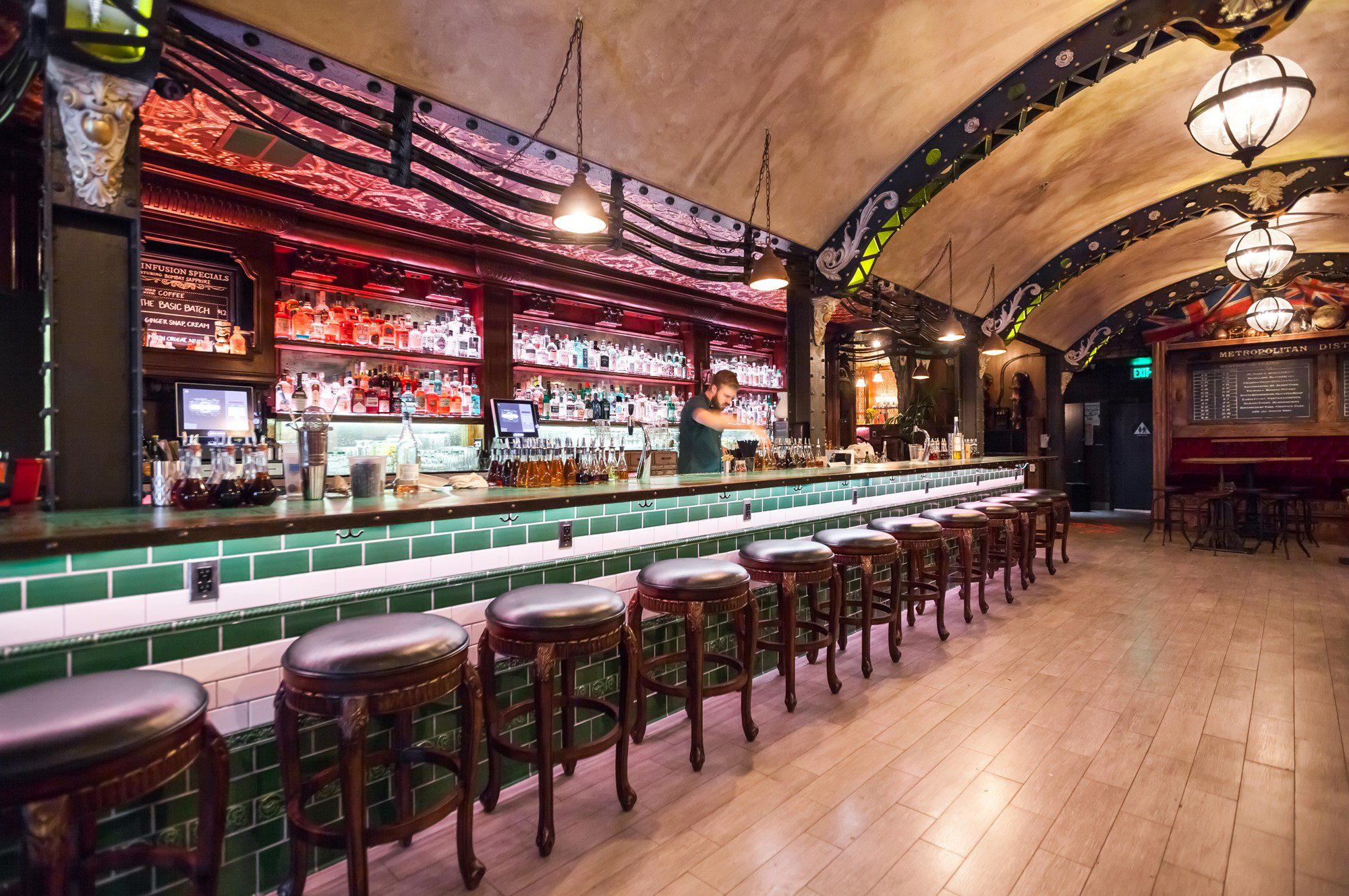 Chome bar in San Francisco, United States
