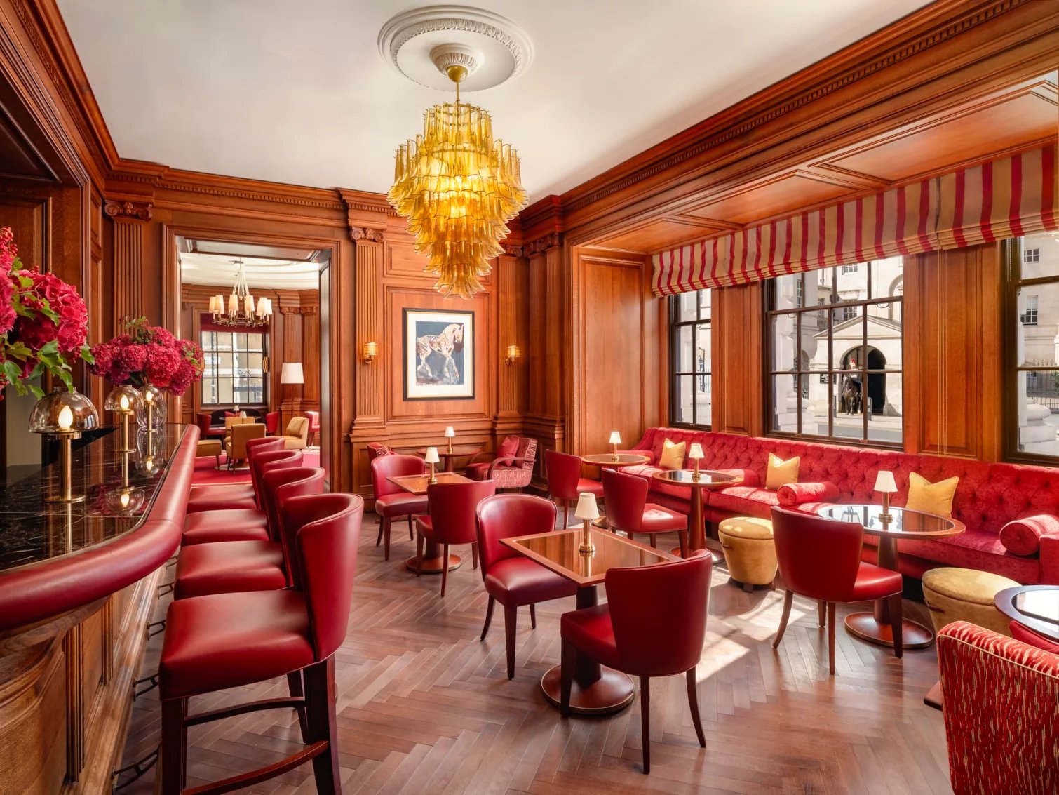 The Guards Bar & Lounge at Raffles London, London, United Kingdom