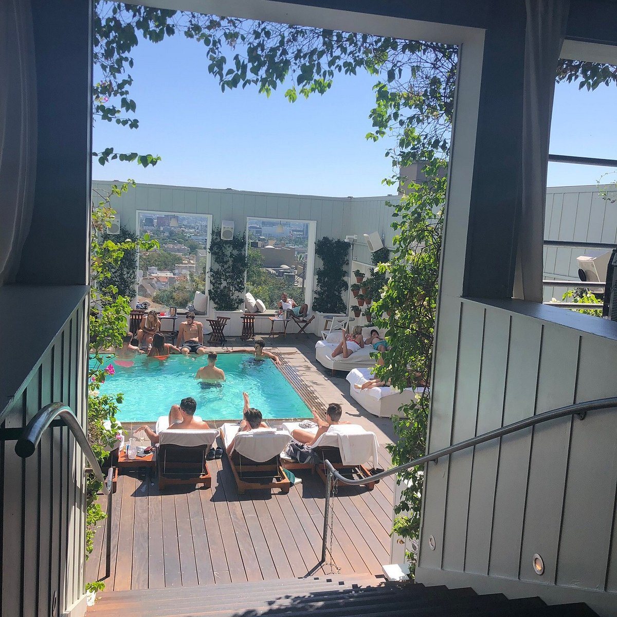 White Rabbit Sky Lounge bar in Los Angeles, United States