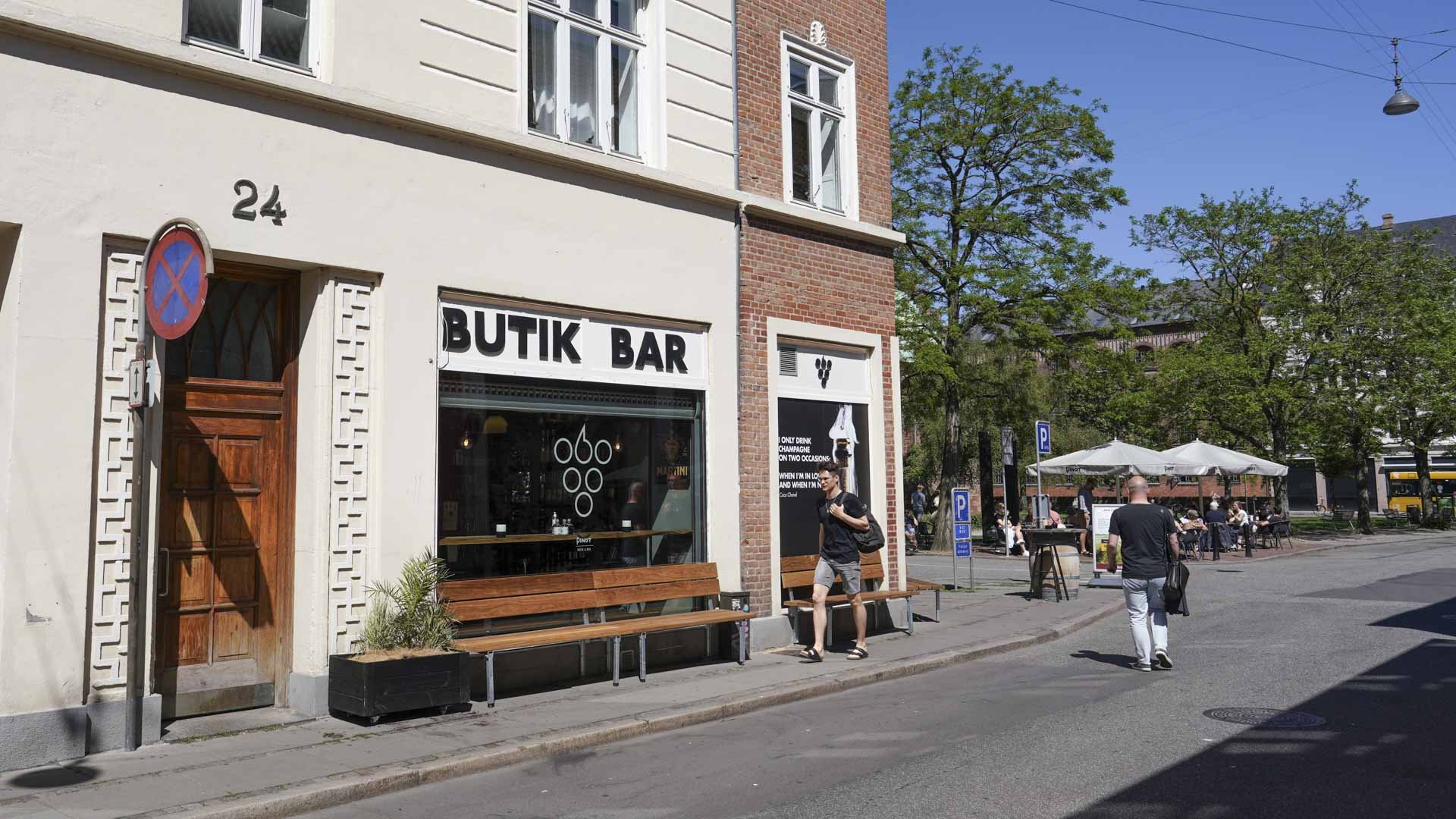Pinot bar in Aarhus, Denmark
