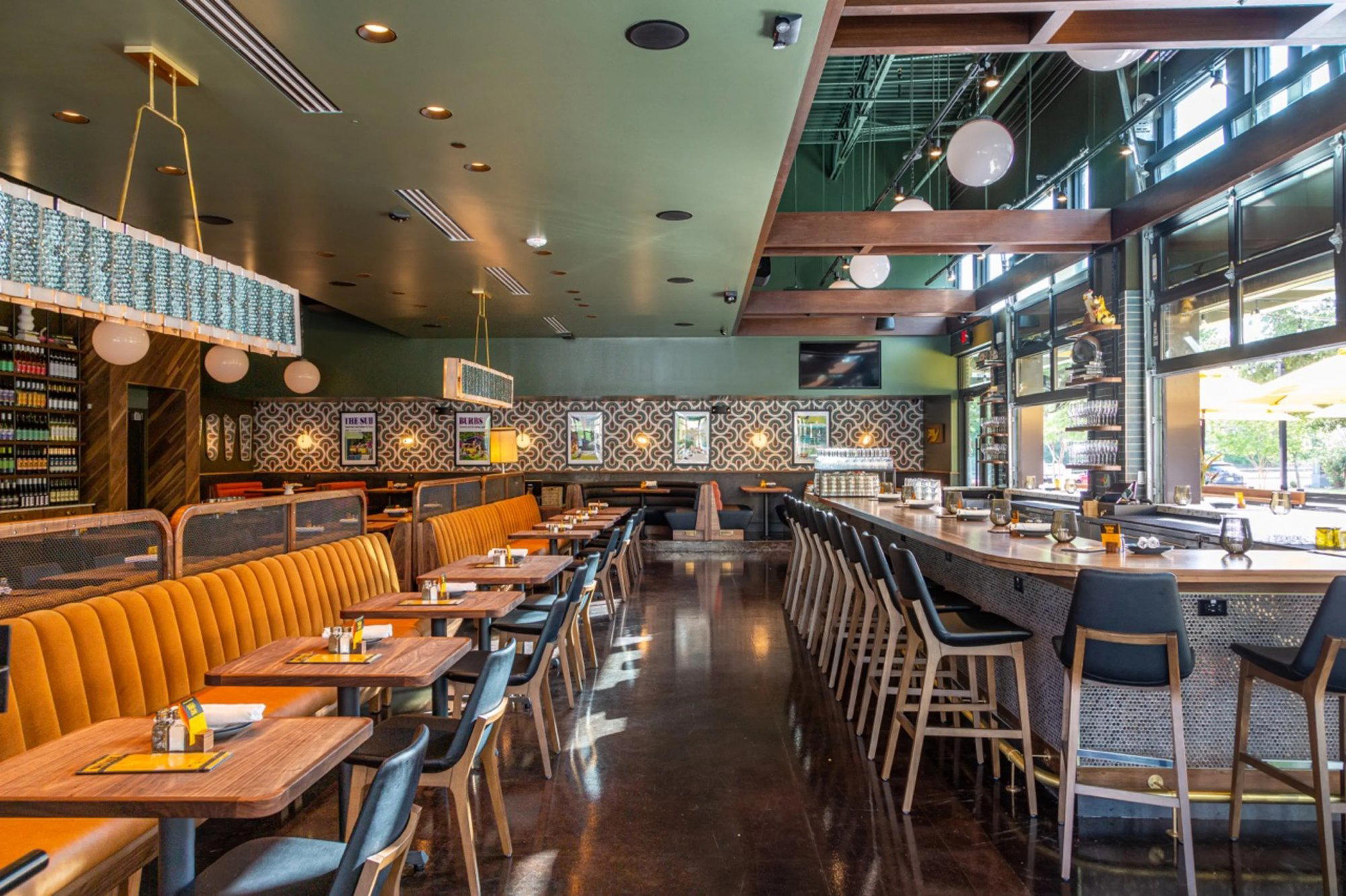Postino Woodlands bar in The Woodlands