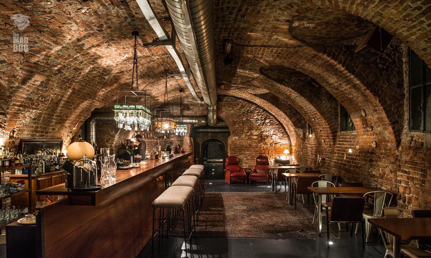 The Mad Dog Social Club bar in Turin, Italy