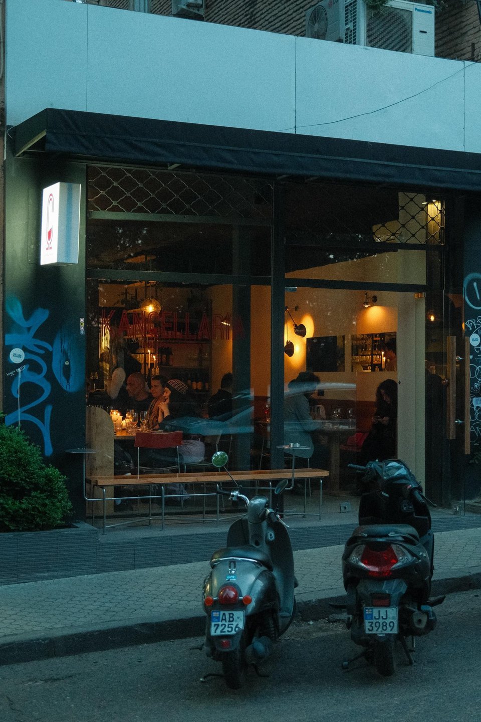 Kancellaria bar in Tbilisi, Georgia