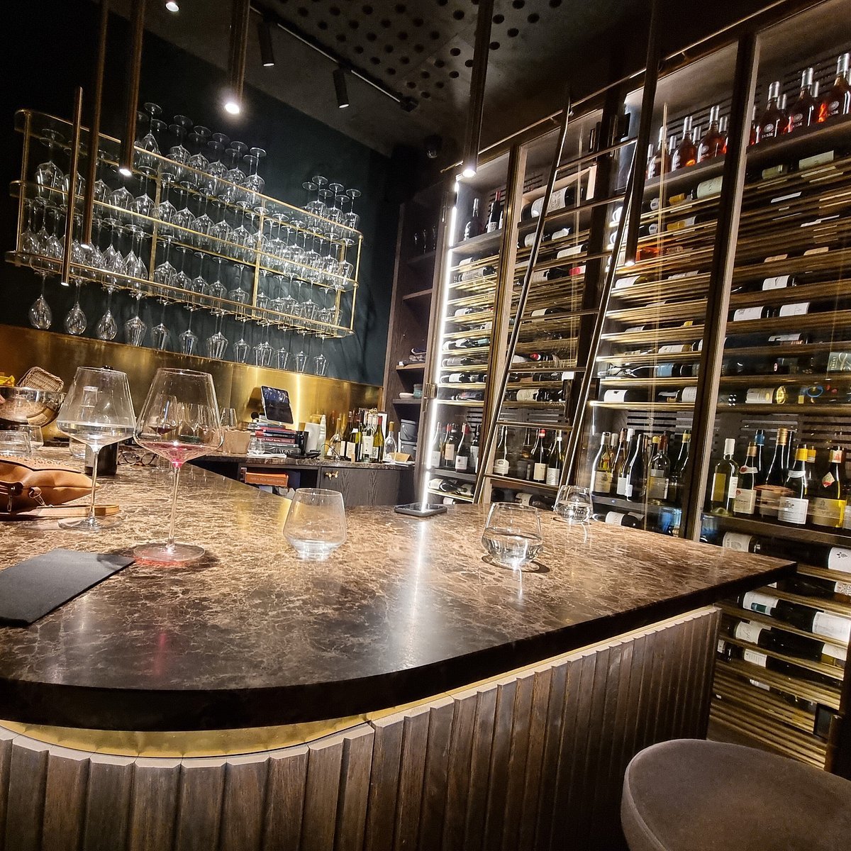 Wining bar in Oslo, Norway