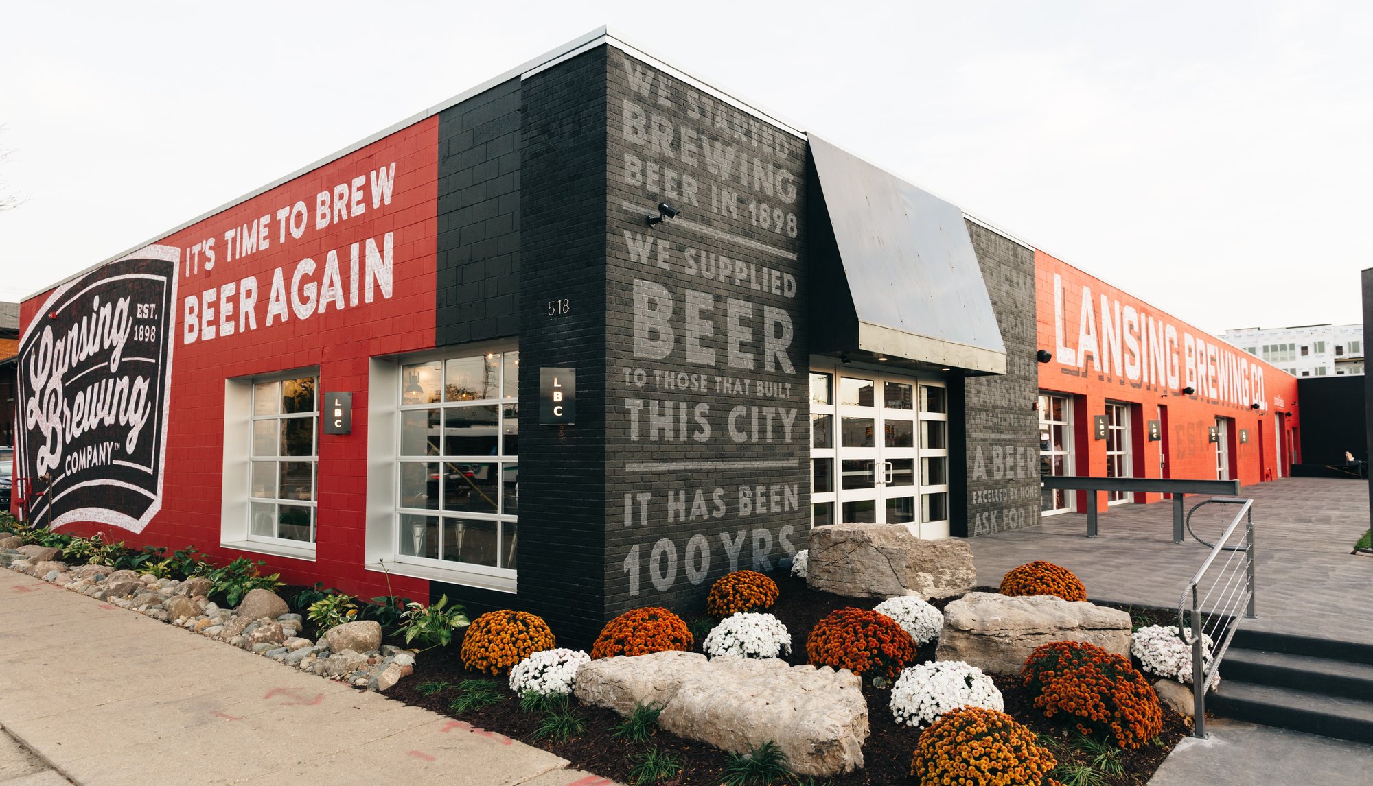 Lansing Brewing Company bar in Lansing, United States