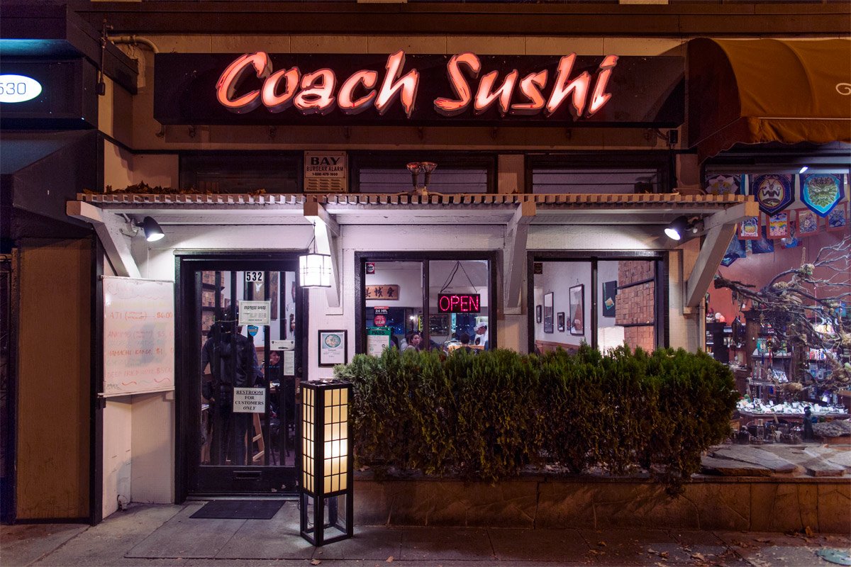 Coach Sushi bar in Oakland, United States