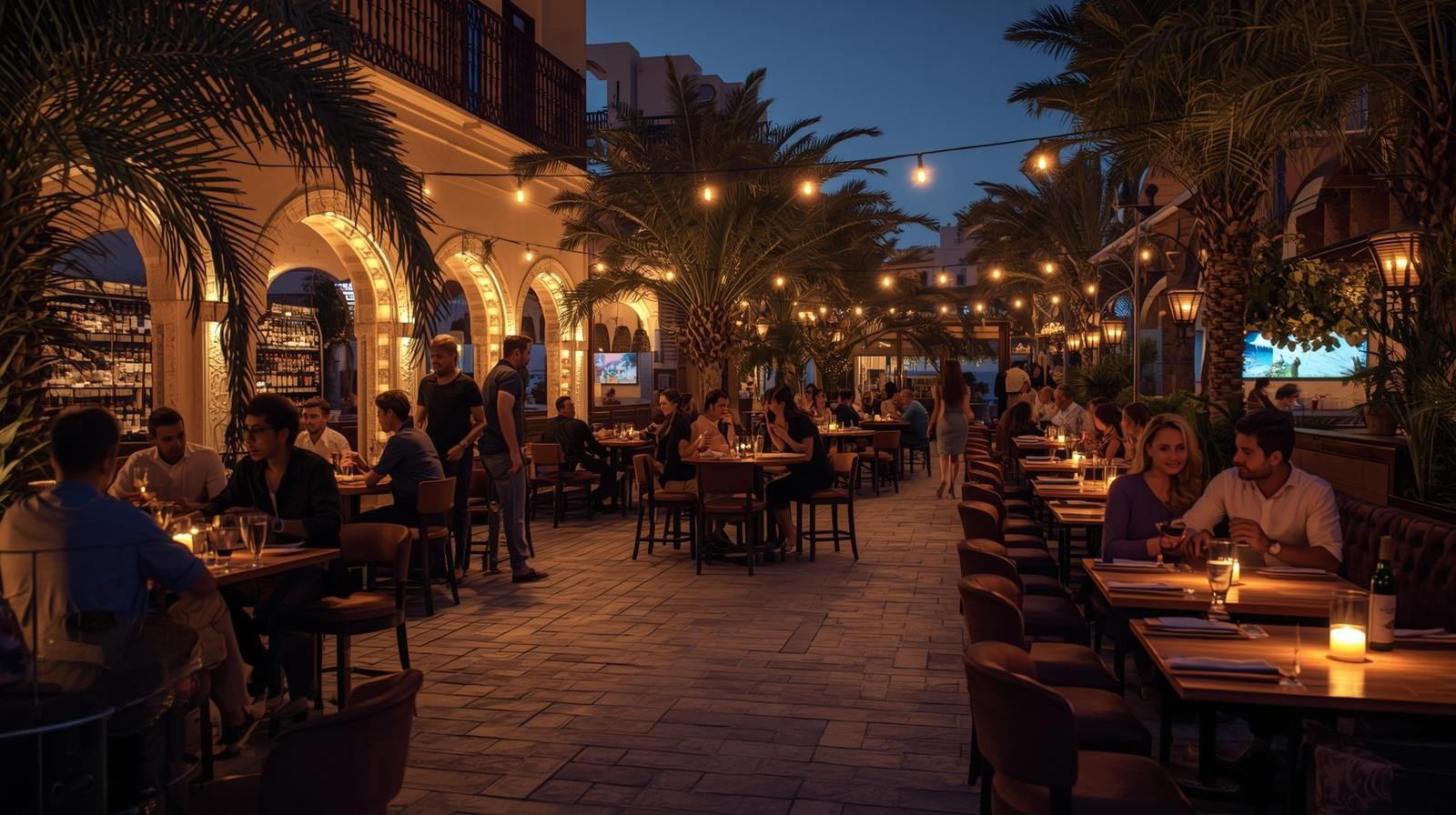 Silver Lounge bar in Muscat