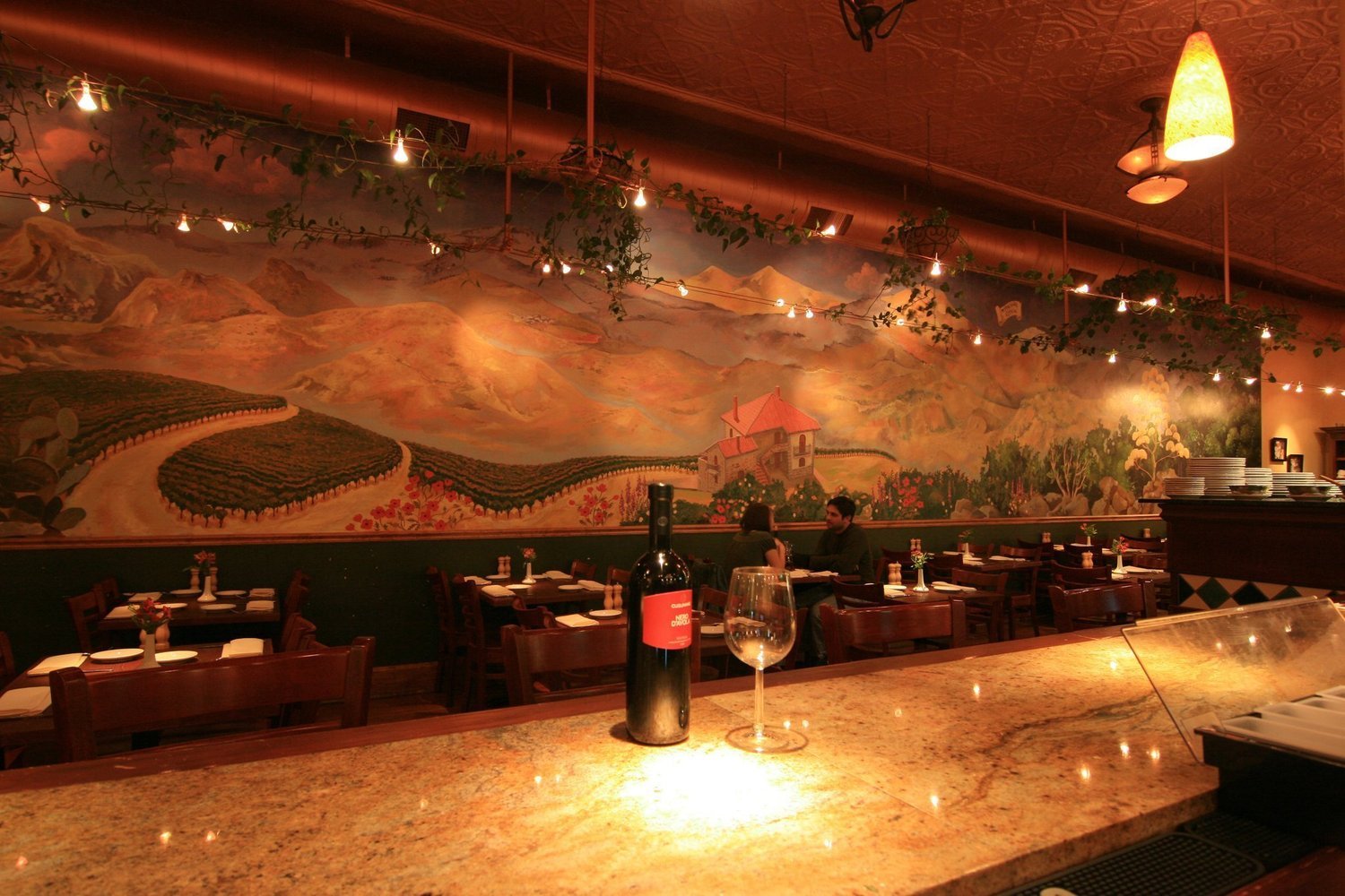 Bruno's Italian Restaurant bar in Springfield, United States