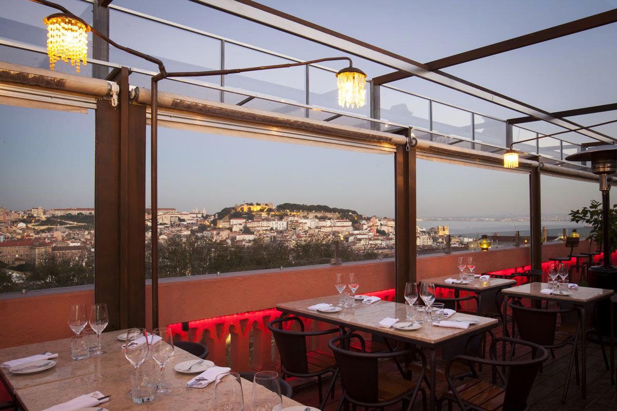 The Insólito bar in Lisbon, Portugal