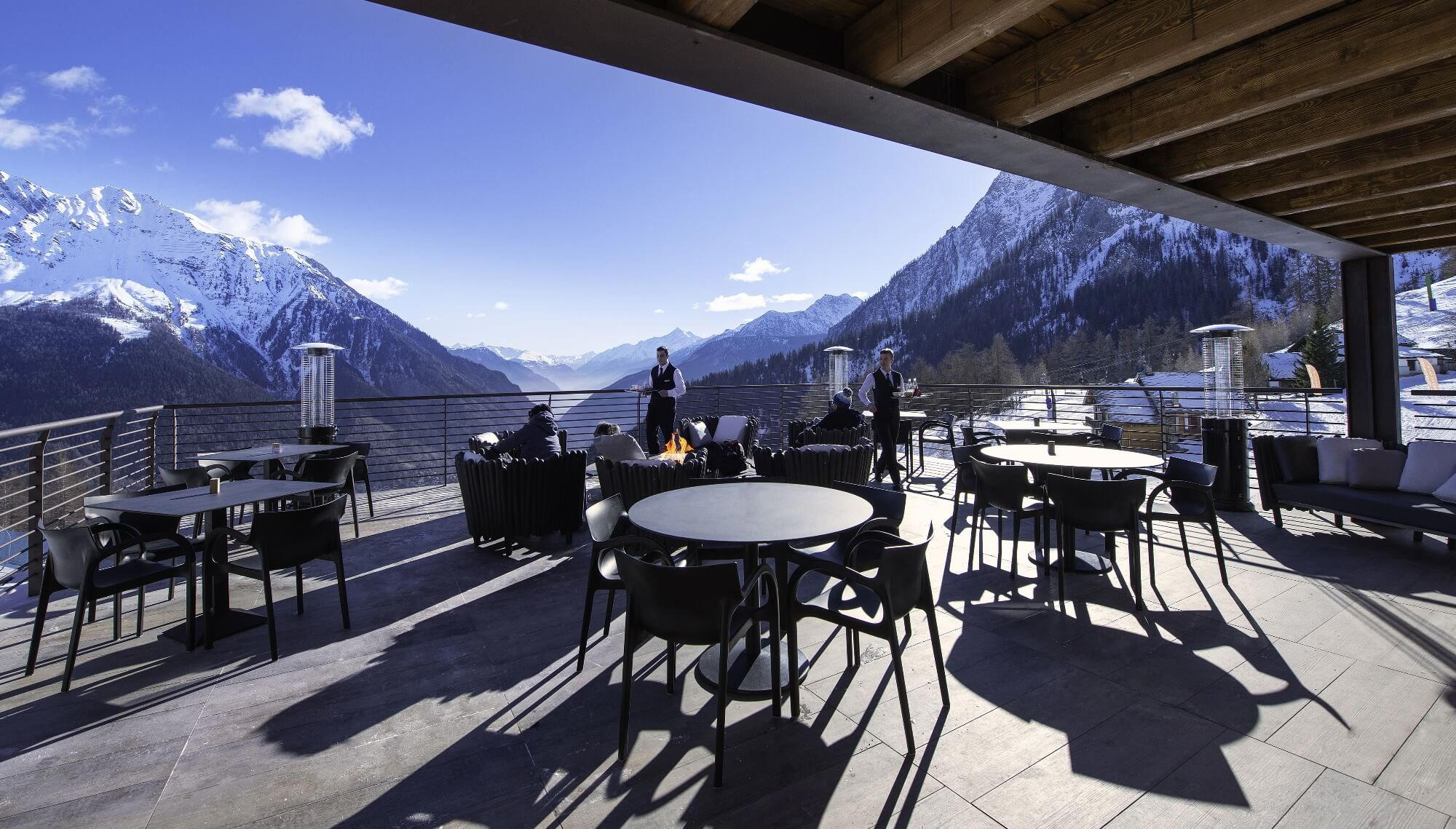 Bar de l'hôtel Le Massif bar in Courmayeur