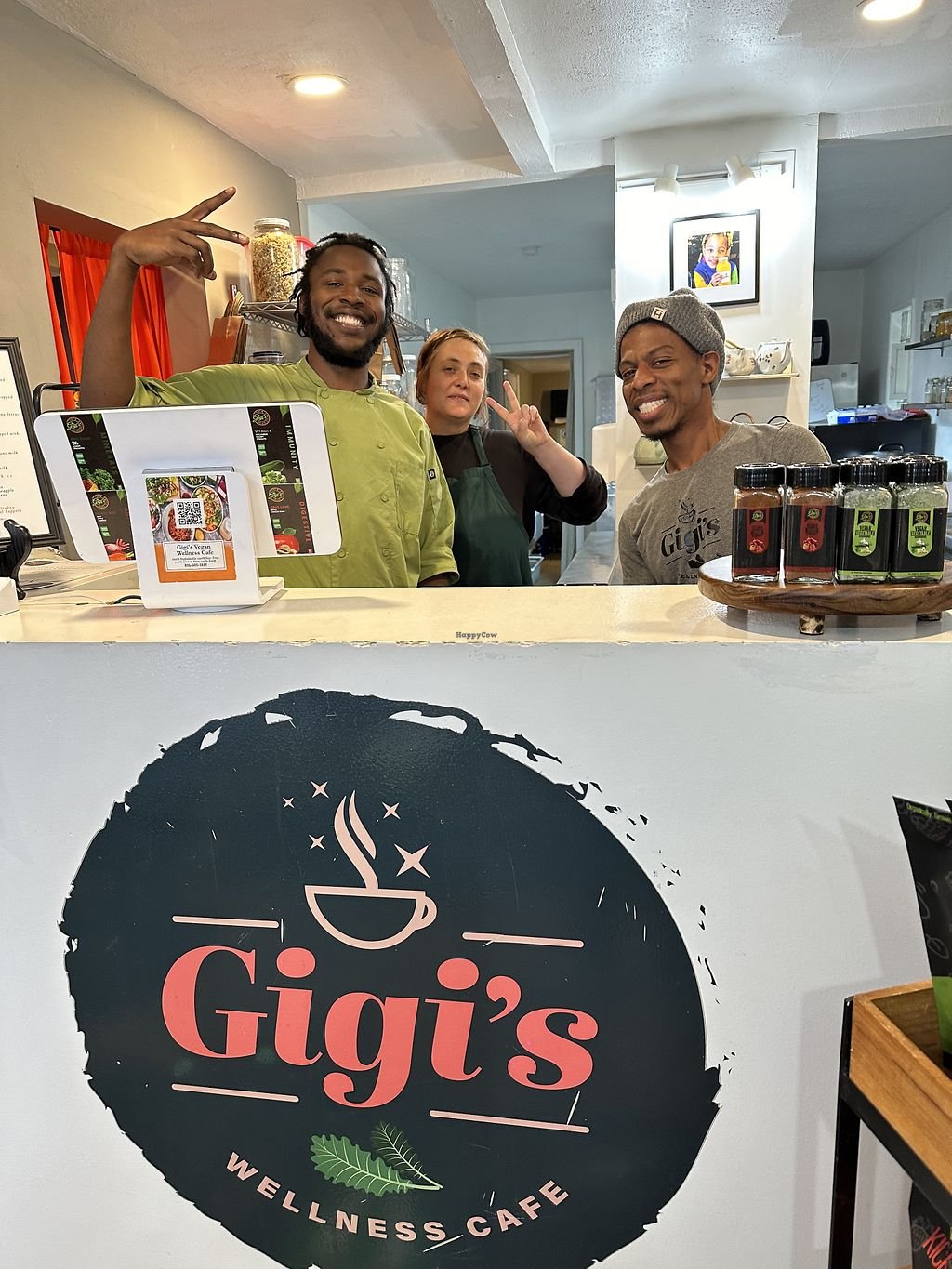 Gigi’s The Vegan + Wellness Cafe bar in Kansas City