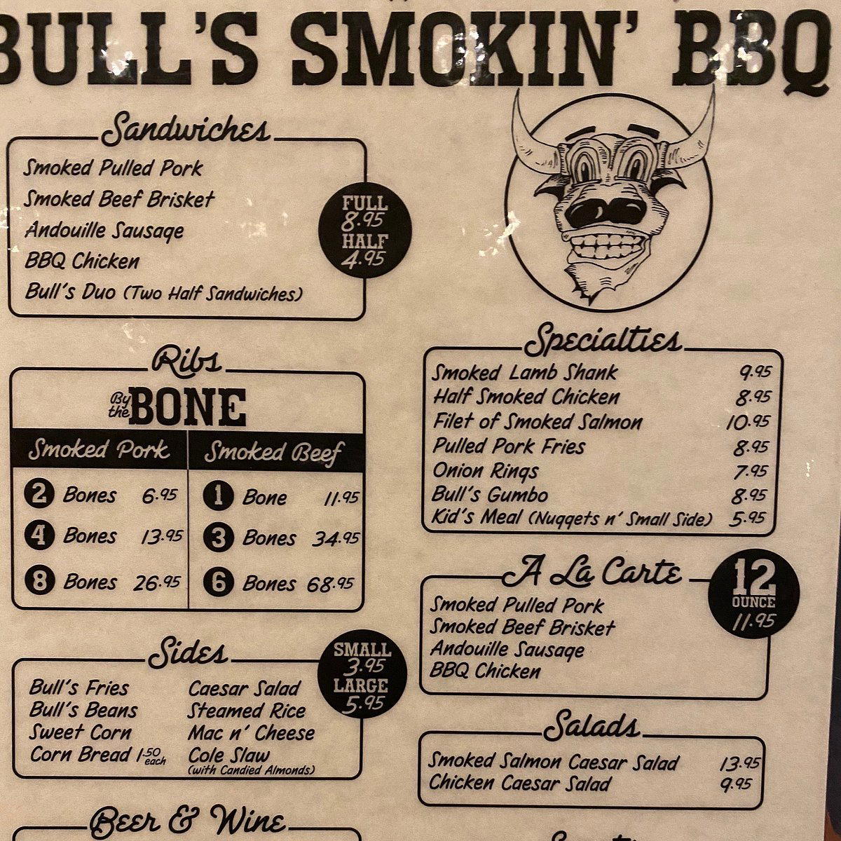 Bull's Smokin' BBQ bar in San Diego, United States