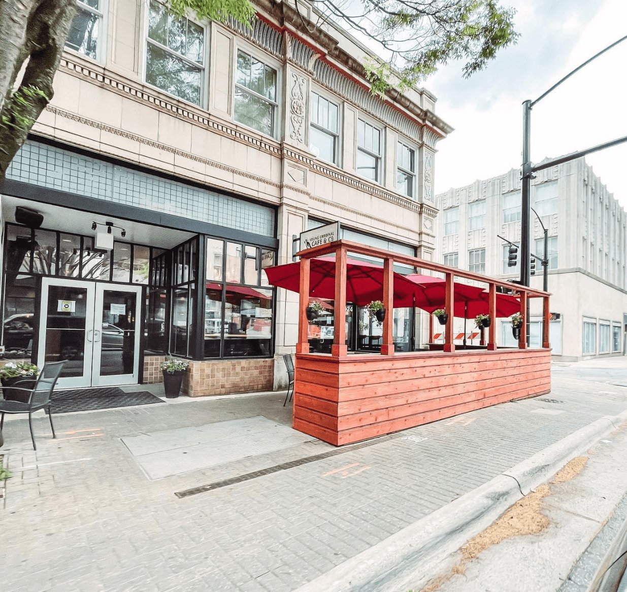 Young Cardinal Cafe and Co. bar in Winston Salem, United States