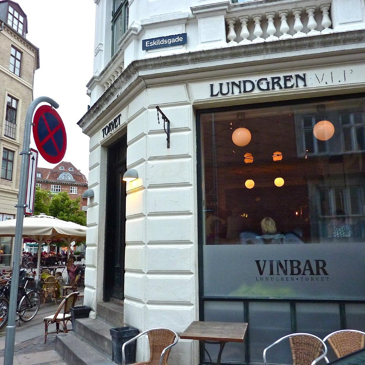 Vinbaren Vesterbro Torv bar in Copenhagen, Denmark