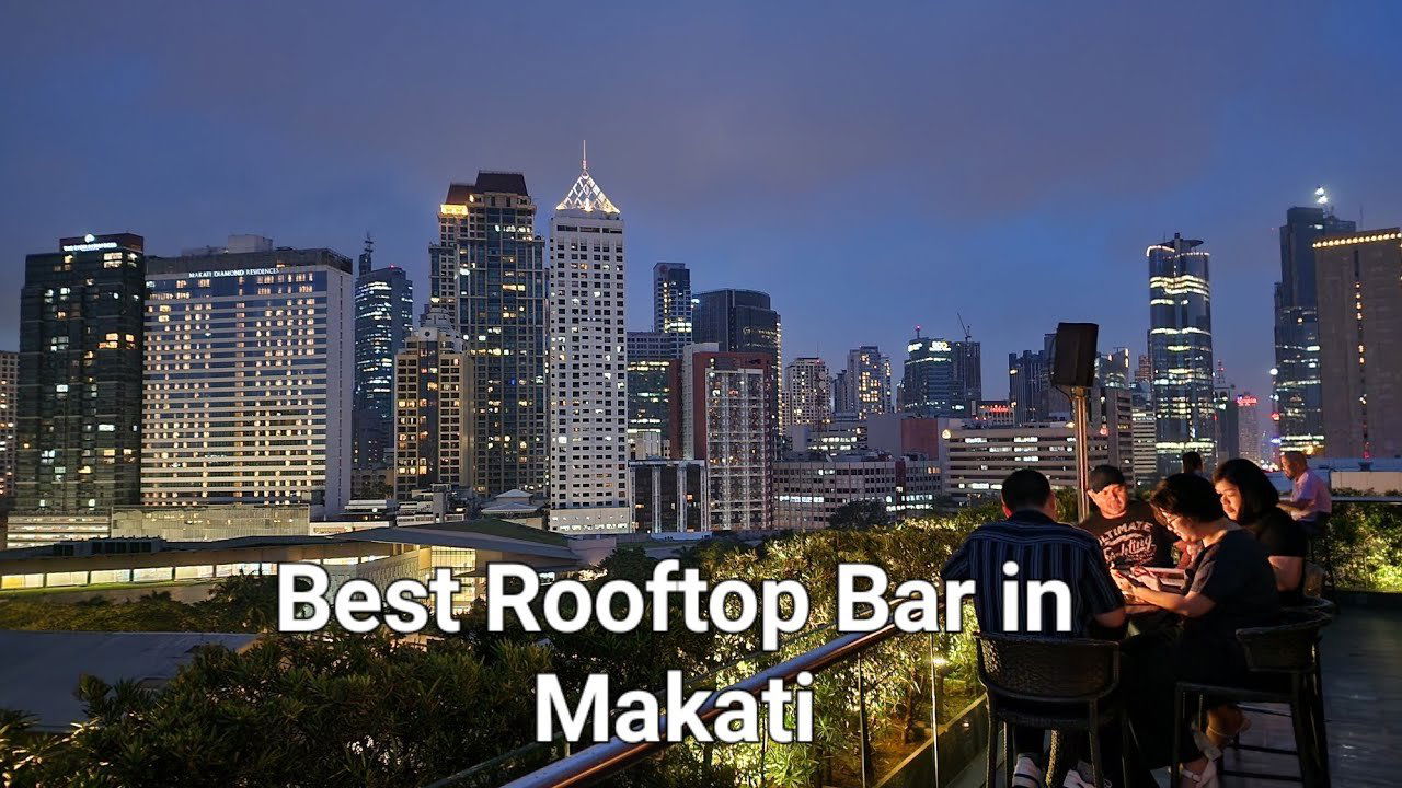 Mistral Rooftop Bar, Bar in Manila