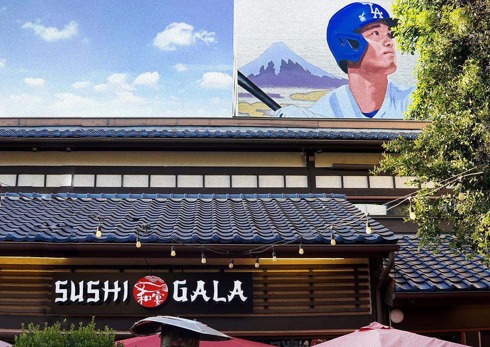Sushi Gala bar in Los Angeles, United States