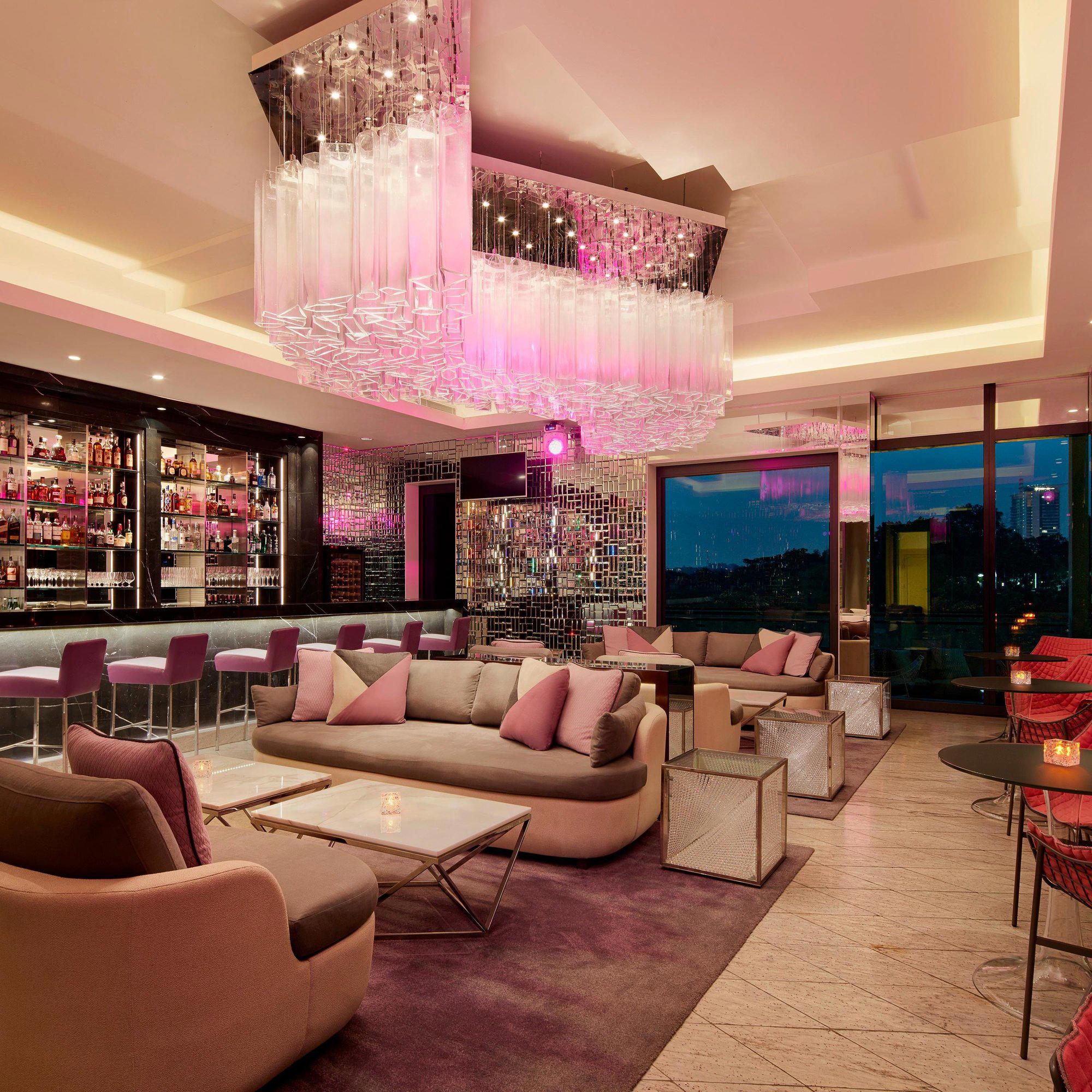 Crystal bar in Kuala Lumpur