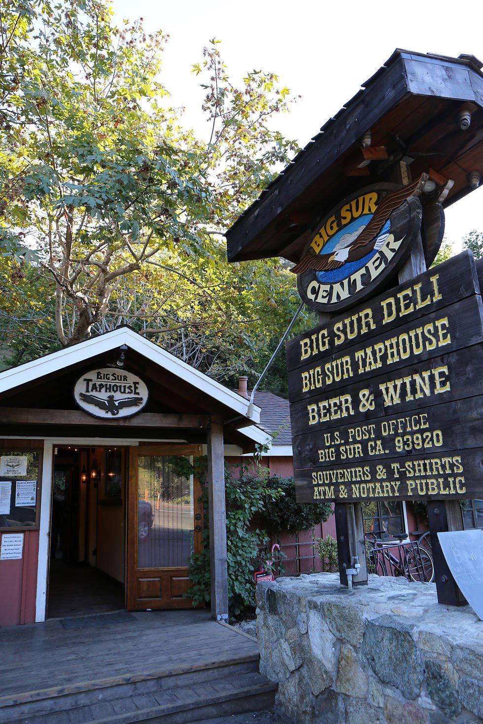Big Sur Taphouse bar in Big Sur