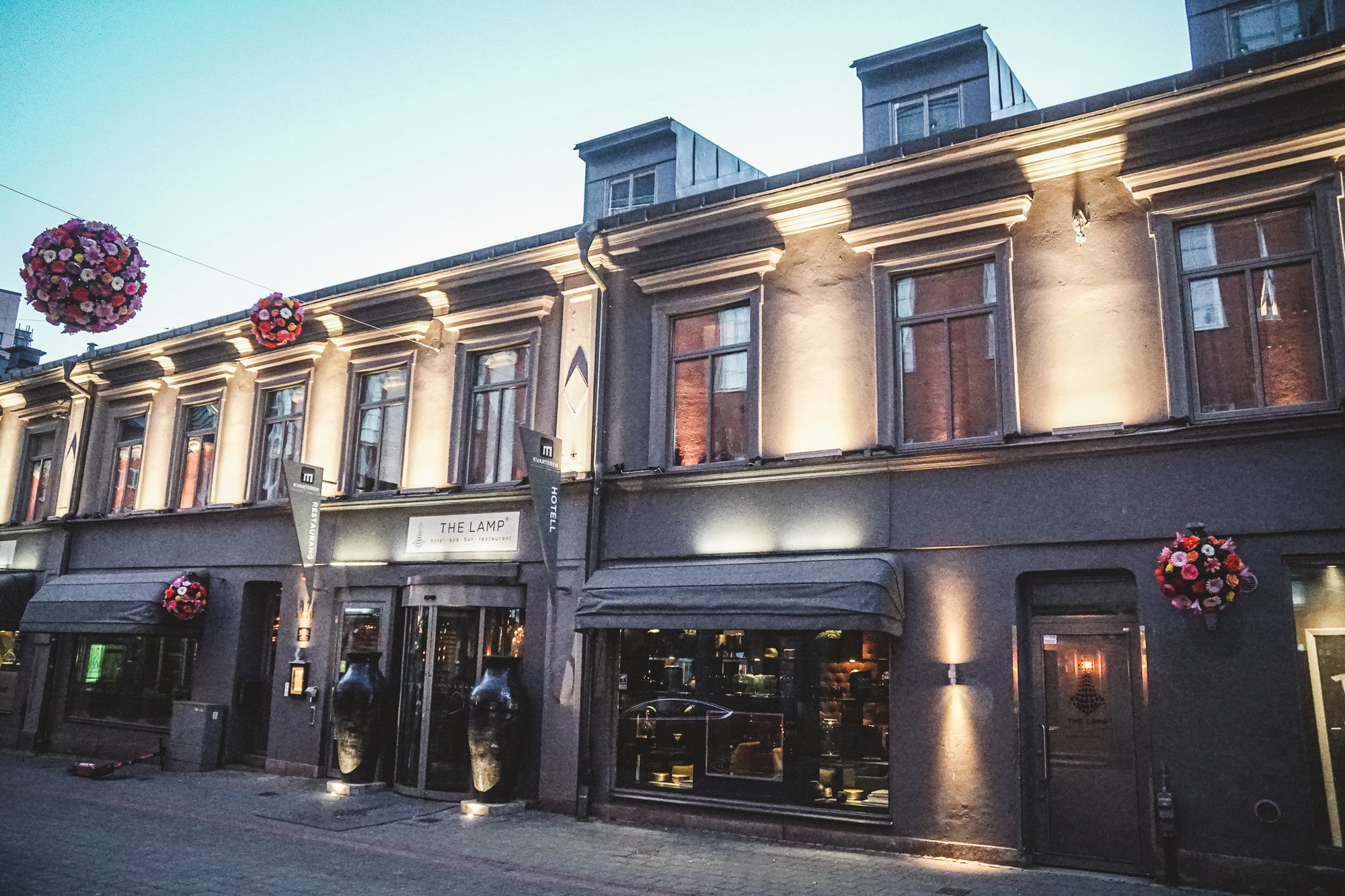 The Lamp Hotel bar in Norrköping, Sweden