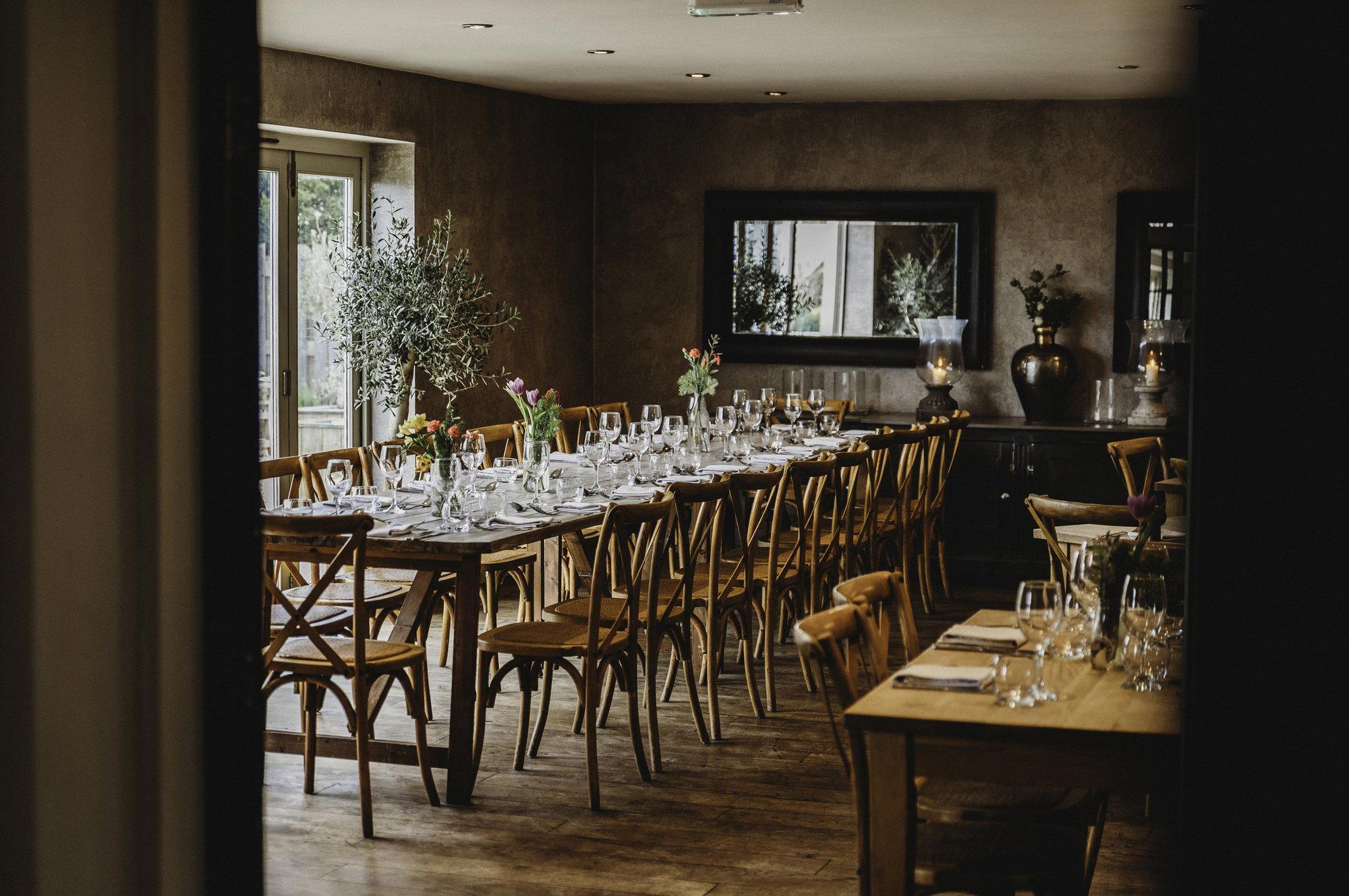 The Finch's Arms bar in Hambleton