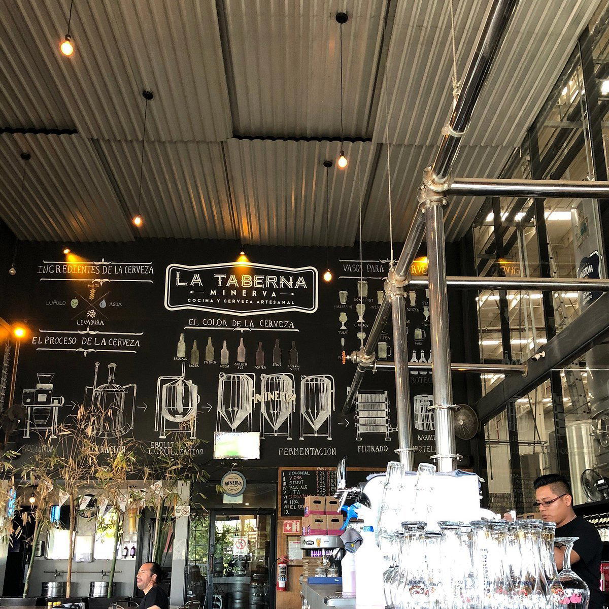 Minerva bar in Guadalajara, Mexico