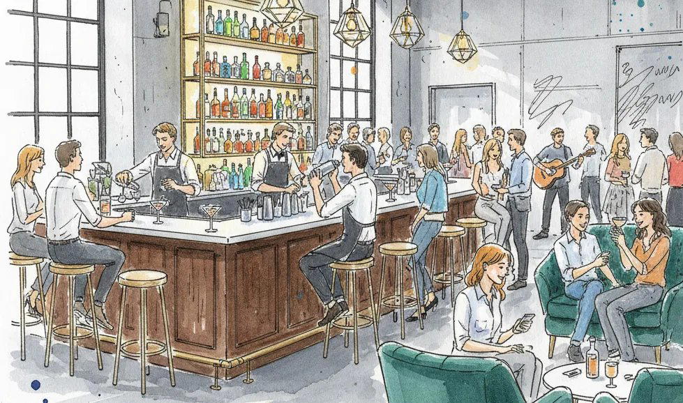Specia Atelier Bar, Madrid, Spain