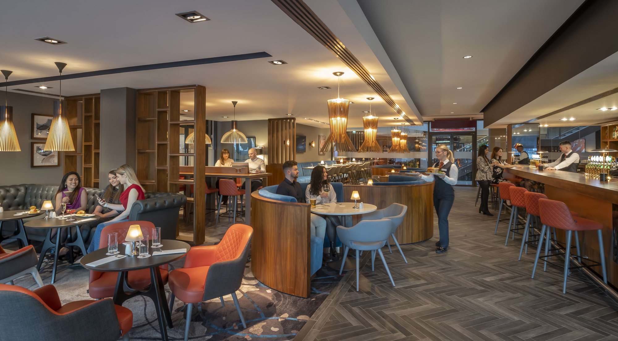 Clayton Hotel Cork City bar in Cork, Ireland