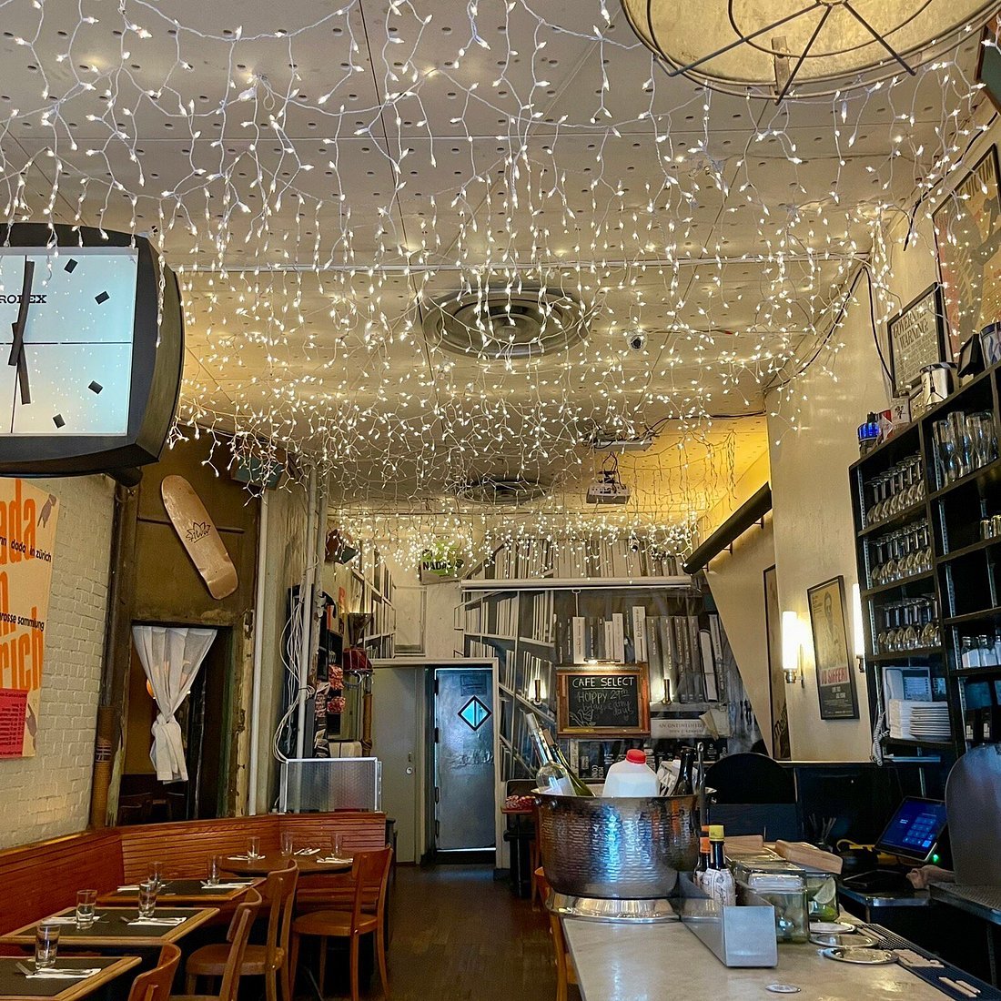 Cafe Select bar in New York City, United States