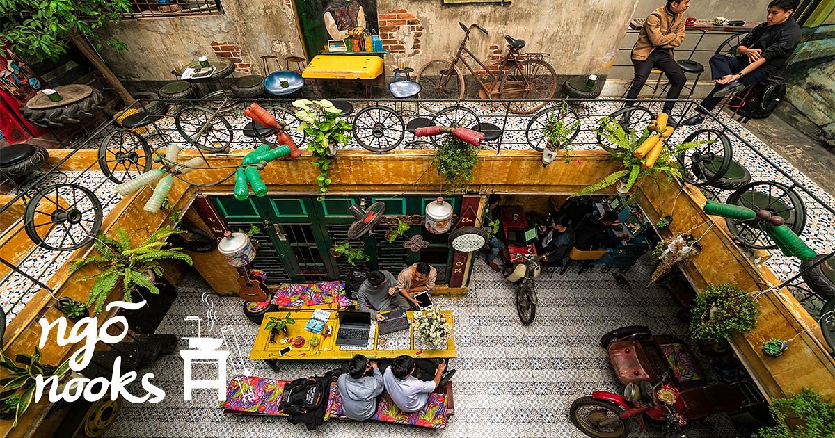 Hidden Gem Cafe Hanoi bar in Hanoi, Vietnam