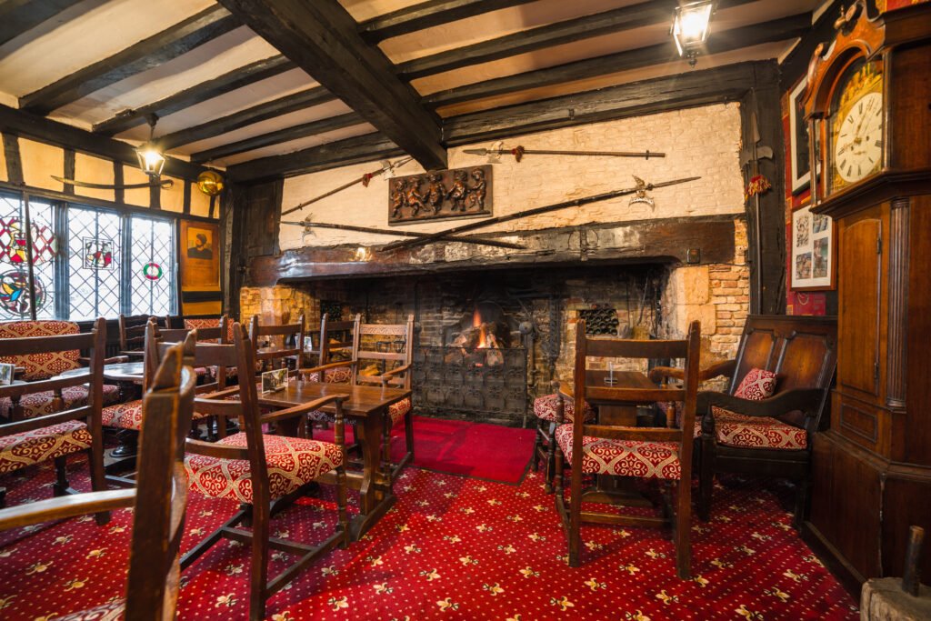 The Mermaid Inn bar in Rye, United Kingdom