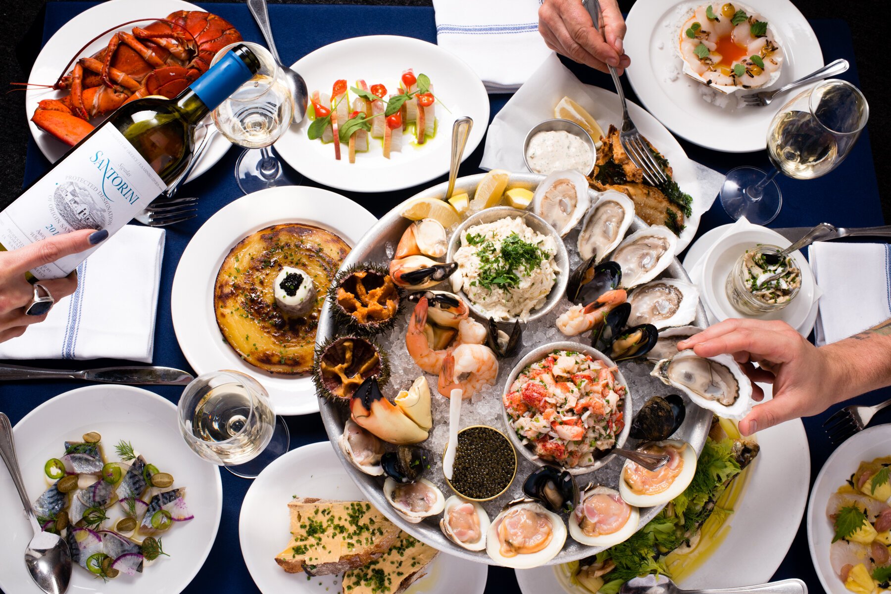 Neptune Oyster bar in Boston, United States