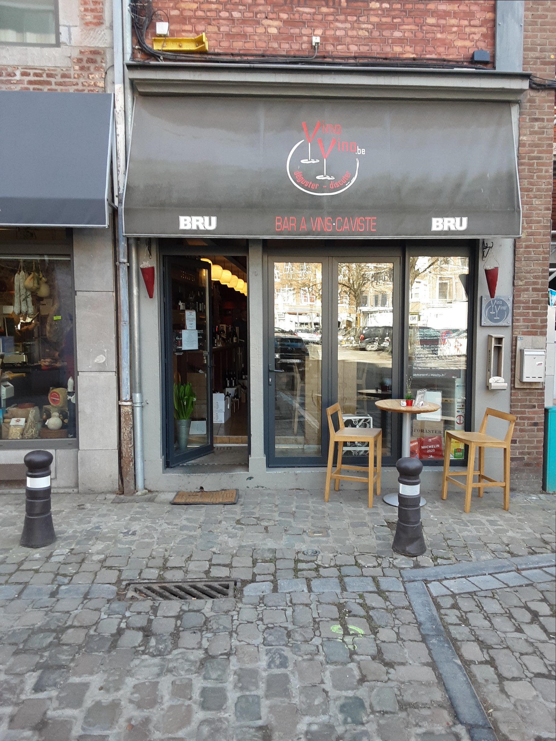 Vino Vino bar in Namur, Belgium